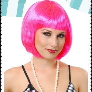 Pink neon wig ❤️